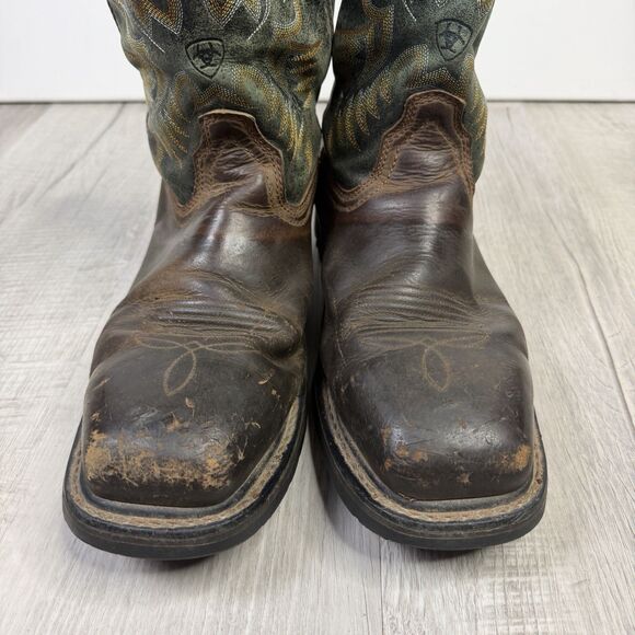 Mens ARIAT Groundbreaker Wide Square Toe Steel Toe Work Boot 10.5 EE A main image 13